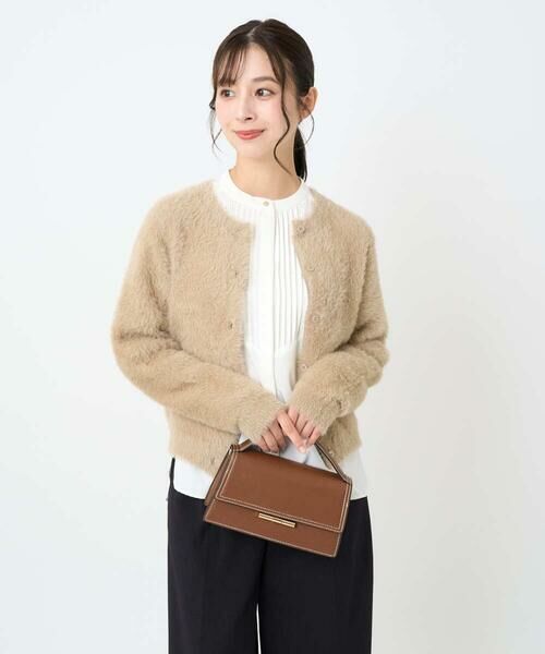 Maison de CINQ / メゾン ドゥ サンク カーディガン・ボレロ | 【小さいサイズ】フェザーニットカーディガン/洗える | 詳細8