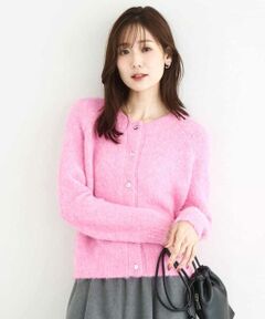Maison de CINQ / メゾン ドゥ サンク カーディガン・ボレロ | 【小さいサイズ】ヘアリーニットカーディガン/洗える