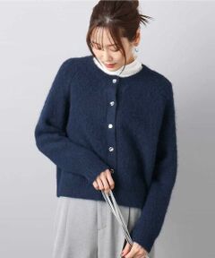 Maison de CINQ / メゾン ドゥ サンク カーディガン・ボレロ | 【小さいサイズ】ヘアリーニットカーディガン/洗える