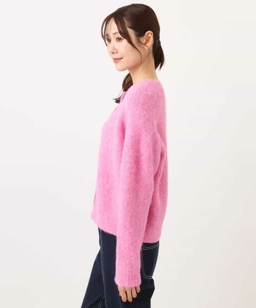 Maison de CINQ / メゾン ドゥ サンク カーディガン・ボレロ | 【小さいサイズ】ヘアリーニットカーディガン/洗える | 詳細14