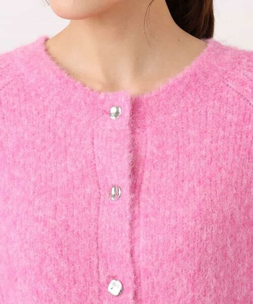 Maison de CINQ / メゾン ドゥ サンク カーディガン・ボレロ | 【小さいサイズ】ヘアリーニットカーディガン/洗える | 詳細16