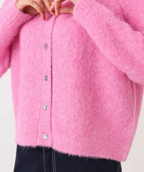 Maison de CINQ / メゾン ドゥ サンク カーディガン・ボレロ | 【小さいサイズ】ヘアリーニットカーディガン/洗える | 詳細18