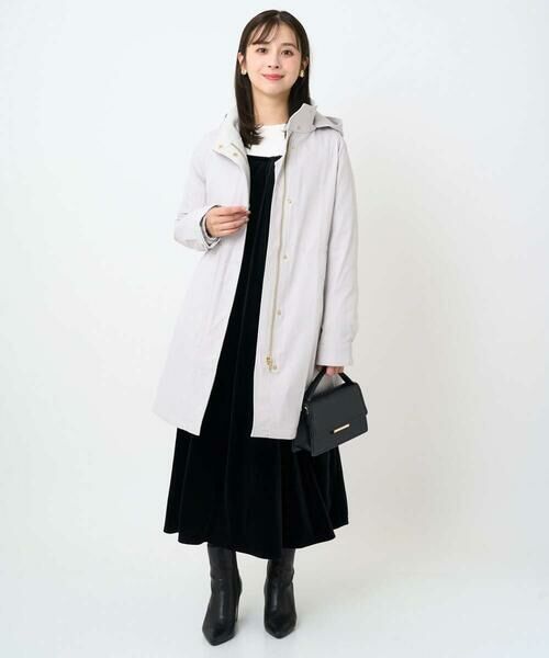 Maison de CINQ / メゾン ドゥ サンク ダウンジャケット・ベスト | 【小さいサイズ】ダウンライナー付きマルチwayモッズコート/撥水加工 | 詳細10