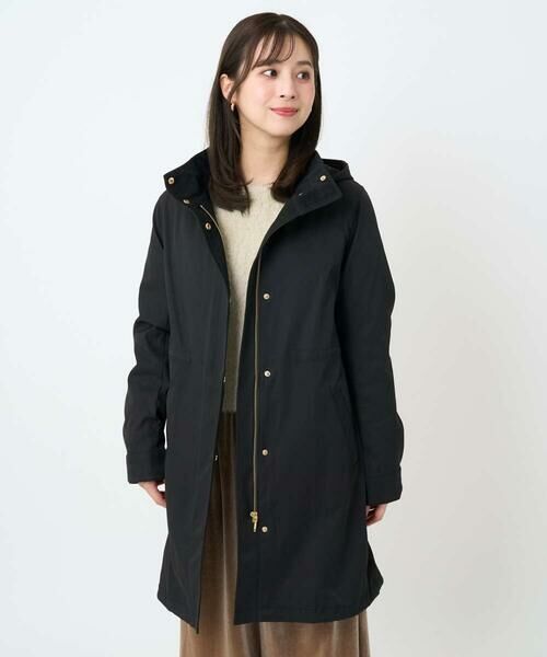 Maison de CINQ / メゾン ドゥ サンク ダウンジャケット・ベスト | 【小さいサイズ】ダウンライナー付きマルチwayモッズコート/撥水加工 | 詳細14