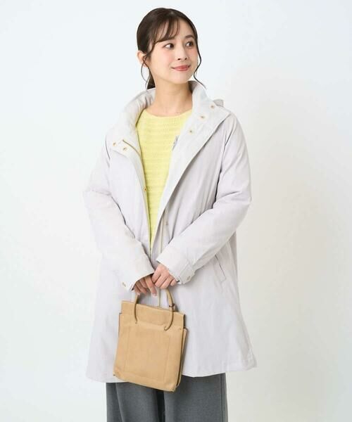 Maison de CINQ / メゾン ドゥ サンク ダウンジャケット・ベスト | 【小さいサイズ】ダウンライナー付きマルチwayモッズコート/撥水加工 | 詳細15