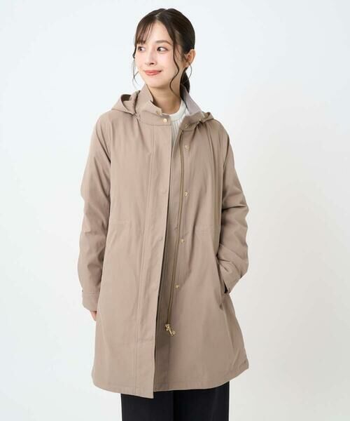 Maison de CINQ / メゾン ドゥ サンク ダウンジャケット・ベスト | 【小さいサイズ】ダウンライナー付きマルチwayモッズコート/撥水加工 | 詳細16