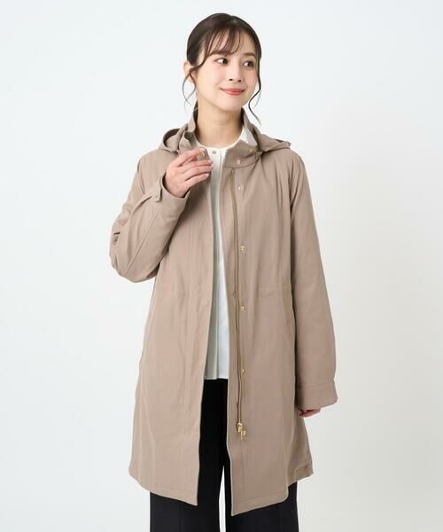 Maison de CINQ / メゾン ドゥ サンク ダウンジャケット・ベスト | 【小さいサイズ】ダウンライナー付きマルチwayモッズコート/撥水加工 | 詳細19