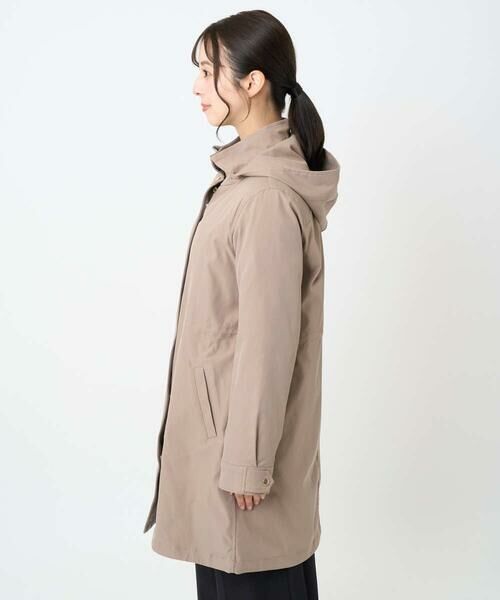 Maison de CINQ / メゾン ドゥ サンク ダウンジャケット・ベスト | 【小さいサイズ】ダウンライナー付きマルチwayモッズコート/撥水加工 | 詳細23