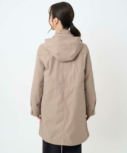 Maison de CINQ / メゾン ドゥ サンク ダウンジャケット・ベスト | 【小さいサイズ】ダウンライナー付きマルチwayモッズコート/撥水加工 | 詳細24