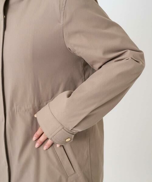 Maison de CINQ / メゾン ドゥ サンク ダウンジャケット・ベスト | 【小さいサイズ】ダウンライナー付きマルチwayモッズコート/撥水加工 | 詳細26