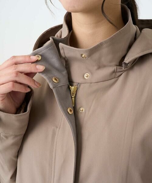 Maison de CINQ / メゾン ドゥ サンク ダウンジャケット・ベスト | 【小さいサイズ】ダウンライナー付きマルチwayモッズコート/撥水加工 | 詳細30