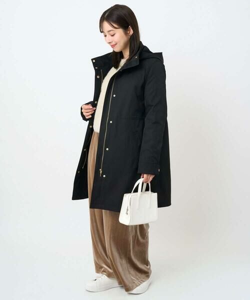 Maison de CINQ / メゾン ドゥ サンク ダウンジャケット・ベスト | 【小さいサイズ】ダウンライナー付きマルチwayモッズコート/撥水加工 | 詳細5