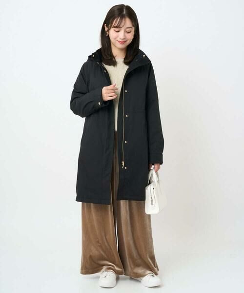 Maison de CINQ / メゾン ドゥ サンク ダウンジャケット・ベスト | 【小さいサイズ】ダウンライナー付きマルチwayモッズコート/撥水加工 | 詳細6