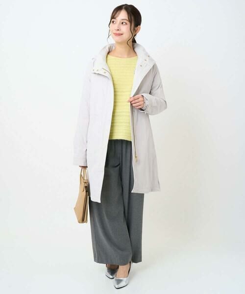 Maison de CINQ / メゾン ドゥ サンク ダウンジャケット・ベスト | 【小さいサイズ】ダウンライナー付きマルチwayモッズコート/撥水加工 | 詳細8