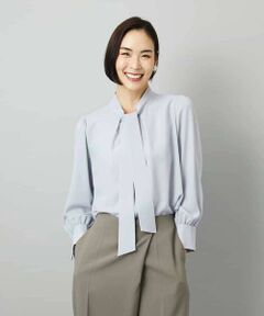 Maison de CINQ / メゾン ドゥ サンク シャツ・ブラウス | [小さいサイズ]ボウタイブラウス