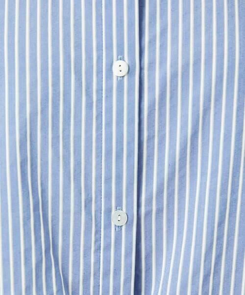Maison de CINQ / メゾン ドゥ サンク シャツ・ブラウス | [小さいサイズ][2WAY]クレリックオーバーサイズストライプシャツ | 詳細16