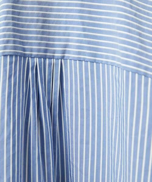 Maison de CINQ / メゾン ドゥ サンク シャツ・ブラウス | [小さいサイズ][2WAY]クレリックオーバーサイズストライプシャツ | 詳細18