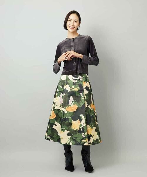 Maison de CINQ / メゾン ドゥ サンク カーディガン・ボレロ | [小さいサイズ]シアーベロアクルーネックカーディガン | 詳細23