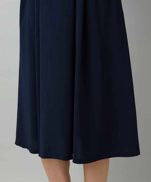 Maison de CINQ / メゾン ドゥ サンク ロング・マキシ丈ワンピース | [小さいサイズ]ノーカラープリーツワンピース | 詳細20