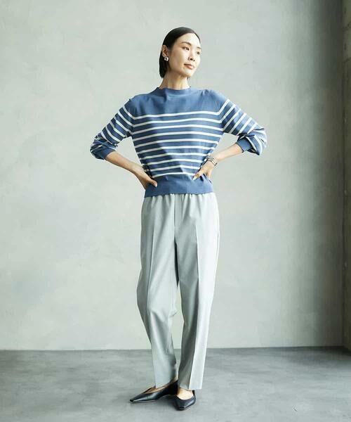 Maison de CINQ / メゾン ドゥ サンク ニット・セーター | [小さいサイズ]ホールガーメント(R)ボトルネックニット | 詳細21