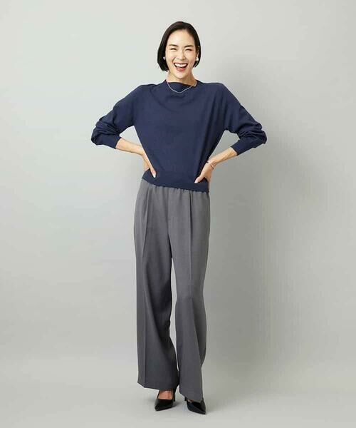 Maison de CINQ / メゾン ドゥ サンク ニット・セーター | [小さいサイズ]ホールガーメント(R)ボトルネックニット | 詳細26