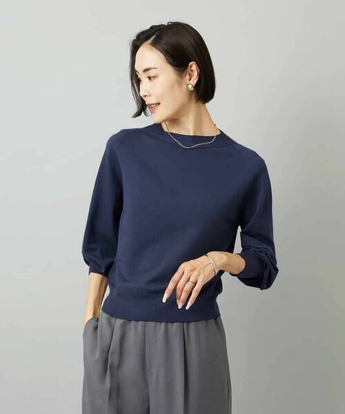 Maison de CINQ / メゾン ドゥ サンク ニット・セーター | [小さいサイズ]ホールガーメント(R)ボトルネックニット | 詳細3