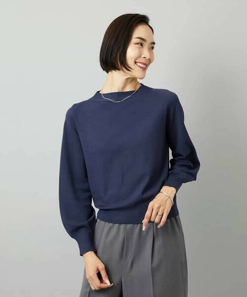 Maison de CINQ / メゾン ドゥ サンク ニット・セーター | [小さいサイズ]ホールガーメント(R)ボトルネックニット | 詳細5