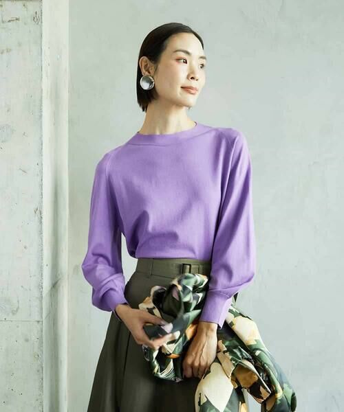 Maison de CINQ / メゾン ドゥ サンク ニット・セーター | [小さいサイズ]ホールガーメント(R)ボトルネックニット | 詳細9