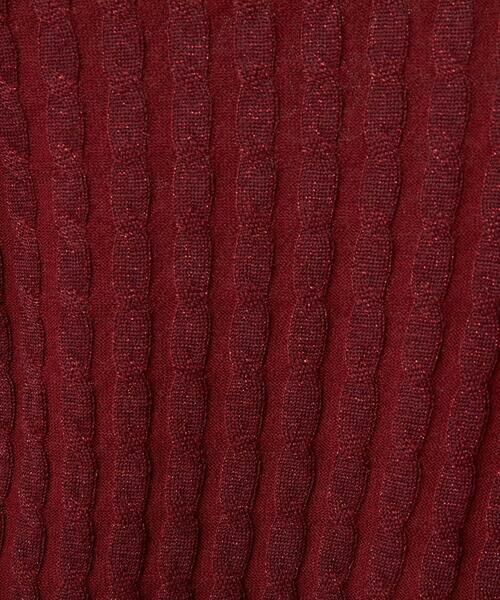 Maison de CINQ / メゾン ドゥ サンク ニット・セーター | [小さいサイズ]シアーケーブルハイネックニット | 詳細13