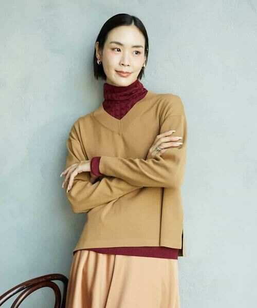 Maison de CINQ / メゾン ドゥ サンク ニット・セーター | [小さいサイズ]Vネックニット | 詳細1