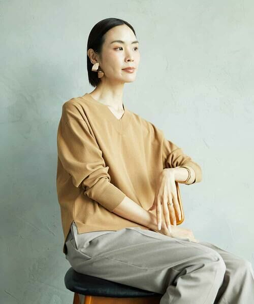 Maison de CINQ / メゾン ドゥ サンク ニット・セーター | [小さいサイズ]Vネックニット | 詳細2