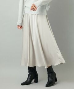 Maison de CINQ / メゾン ドゥ サンク ロング・マキシ丈スカート | [小さいサイズ]サテンマーメードスカート