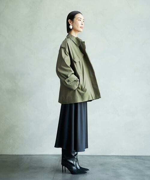 Maison de CINQ / メゾン ドゥ サンク ロング・マキシ丈スカート | [小さいサイズ]サテンマーメードスカート | 詳細18