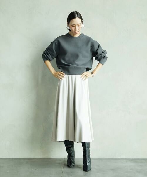 Maison de CINQ / メゾン ドゥ サンク ロング・マキシ丈スカート | [小さいサイズ]サテンマーメードスカート | 詳細24