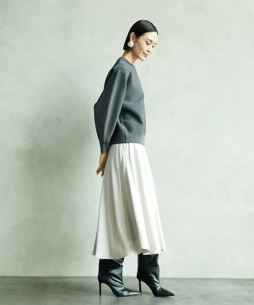 Maison de CINQ / メゾン ドゥ サンク ロング・マキシ丈スカート | [小さいサイズ]サテンマーメードスカート | 詳細25