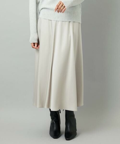 Maison de CINQ / メゾン ドゥ サンク ロング・マキシ丈スカート | [小さいサイズ]サテンマーメードスカート | 詳細3