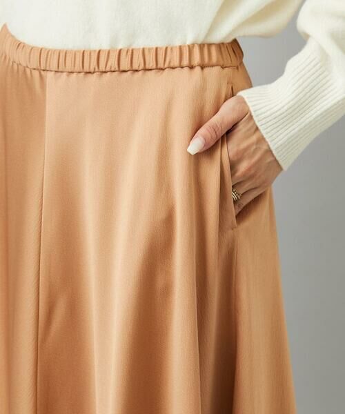 Maison de CINQ / メゾン ドゥ サンク ロング・マキシ丈スカート | [小さいサイズ]サテンマーメードスカート | 詳細8