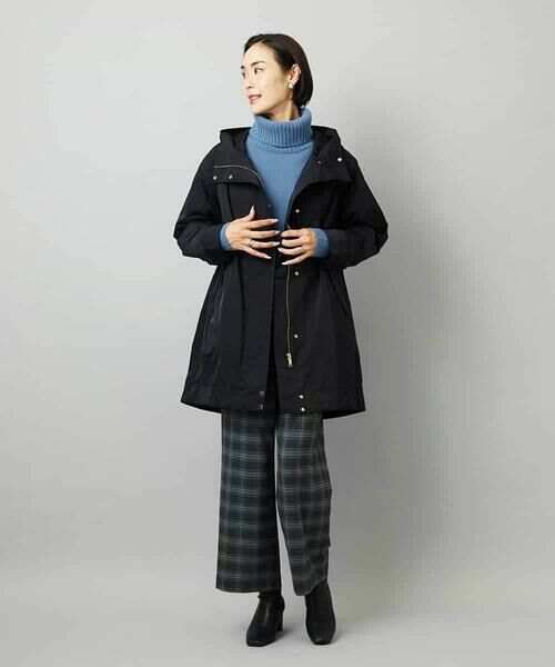 Maison de CINQ / メゾン ドゥ サンク その他アウター | [小さいサイズ]キルトライナー付きフードコート | 詳細10