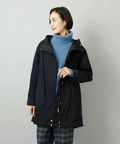 Maison de CINQ / メゾン ドゥ サンク その他アウター | [小さいサイズ]キルトライナー付きフードコート | 詳細3