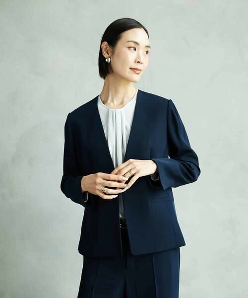 Maison de CINQ / メゾン ドゥ サンク カットソー | [小さいサイズ]ボウタイ風ブラウソー | 詳細3