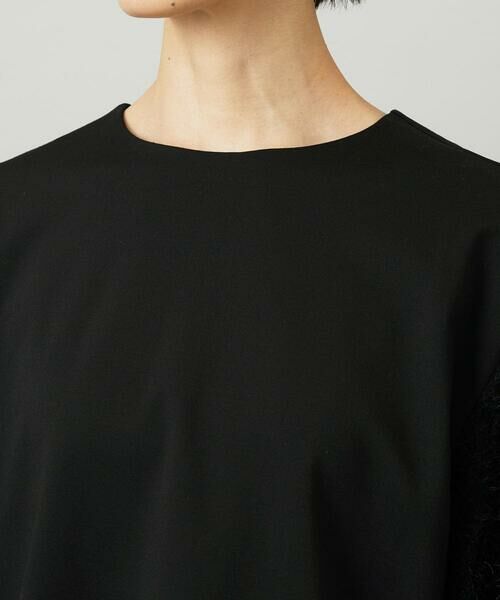 Maison de CINQ / メゾン ドゥ サンク カットソー | [小さいサイズ]パフスリーブ異素材カットソー | 詳細9