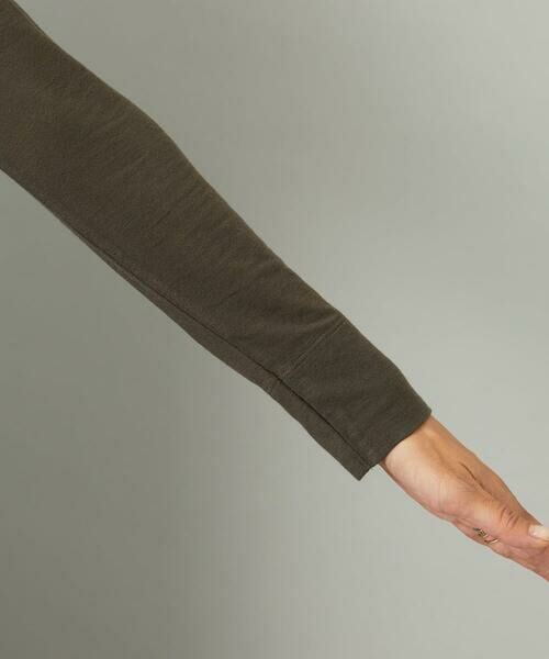 Maison de CINQ / メゾン ドゥ サンク カットソー | [小さいサイズ]［レイヤードにおすすめ］シアーハイネックカットソー | 詳細16