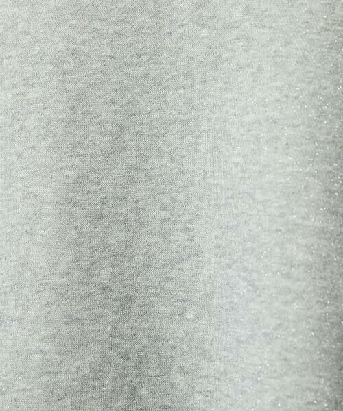 Maison de CINQ / メゾン ドゥ サンク カットソー | [小さいサイズ]ラメ裏毛プルオーバー | 詳細11