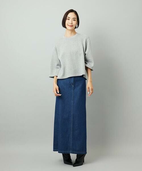 Maison de CINQ / メゾン ドゥ サンク カットソー | [小さいサイズ]ラメ裏毛プルオーバー | 詳細13