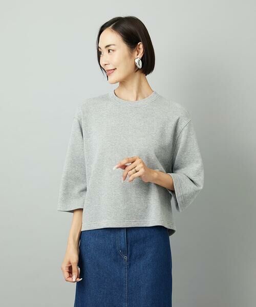 Maison de CINQ / メゾン ドゥ サンク カットソー | [小さいサイズ]ラメ裏毛プルオーバー | 詳細3