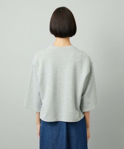 Maison de CINQ / メゾン ドゥ サンク カットソー | [小さいサイズ]ラメ裏毛プルオーバー | 詳細7