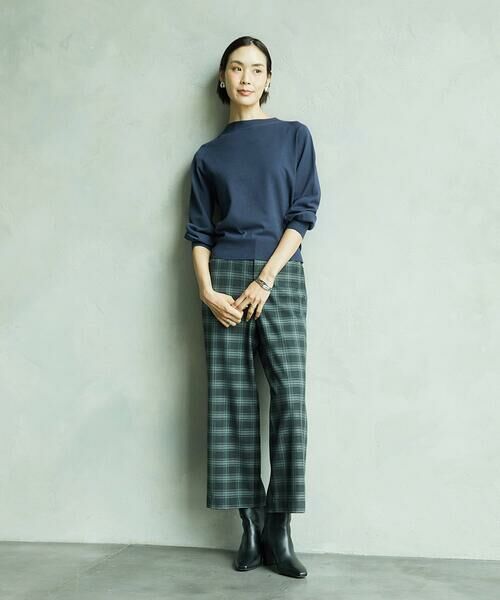 Maison de CINQ / メゾン ドゥ サンク その他パンツ | [小さいサイズ][定番人気]ストレッチ裏起毛ワイドパンツ | 詳細11