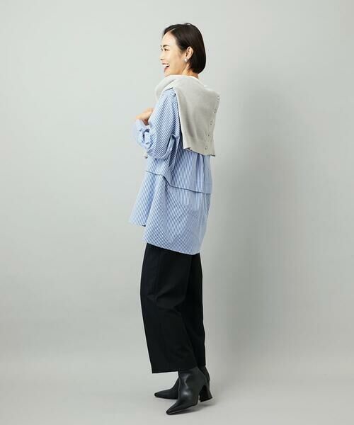 Maison de CINQ / メゾン ドゥ サンク その他パンツ | [小さいサイズ][定番人気]ストレッチ裏起毛ワイドパンツ | 詳細2