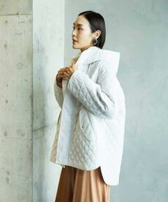 Maison de CINQ / メゾン ドゥ サンク その他アウター | [小さいサイズ]オーバーサイズフードキルティングコート