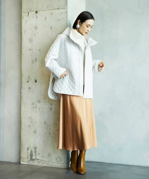 Maison de CINQ / メゾン ドゥ サンク その他アウター | [小さいサイズ]オーバーサイズフードキルティングコート | 詳細22